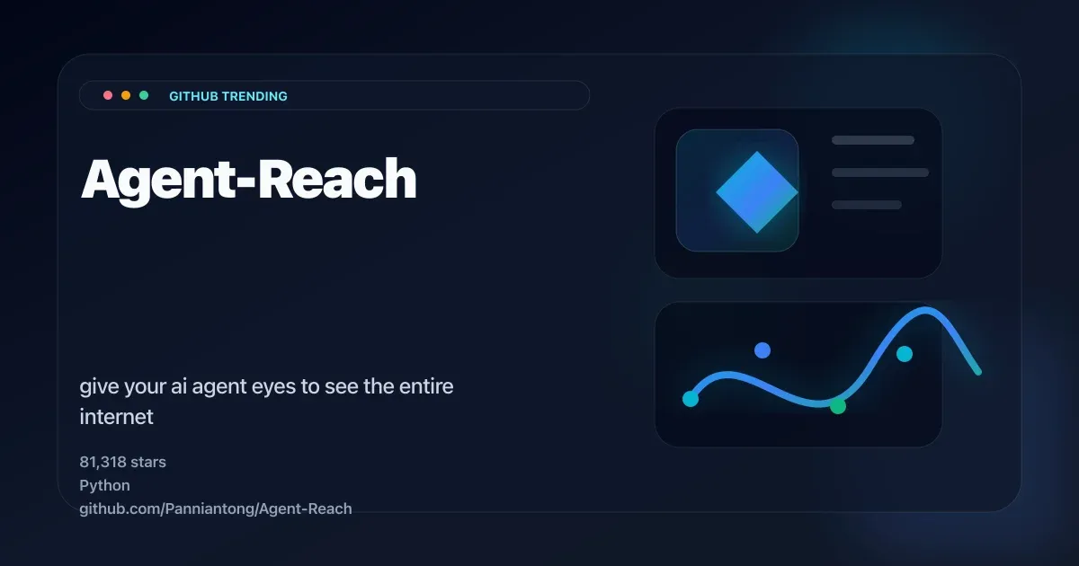 Agent-Reach AI agent internet CLI thumbnail