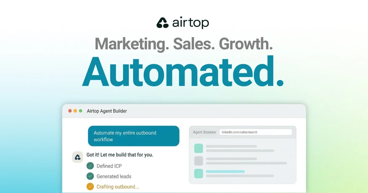 Airtop cloud browser for AI agents thumbnail