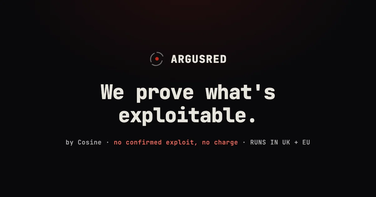 ArgusRed security scan and pen test CLI