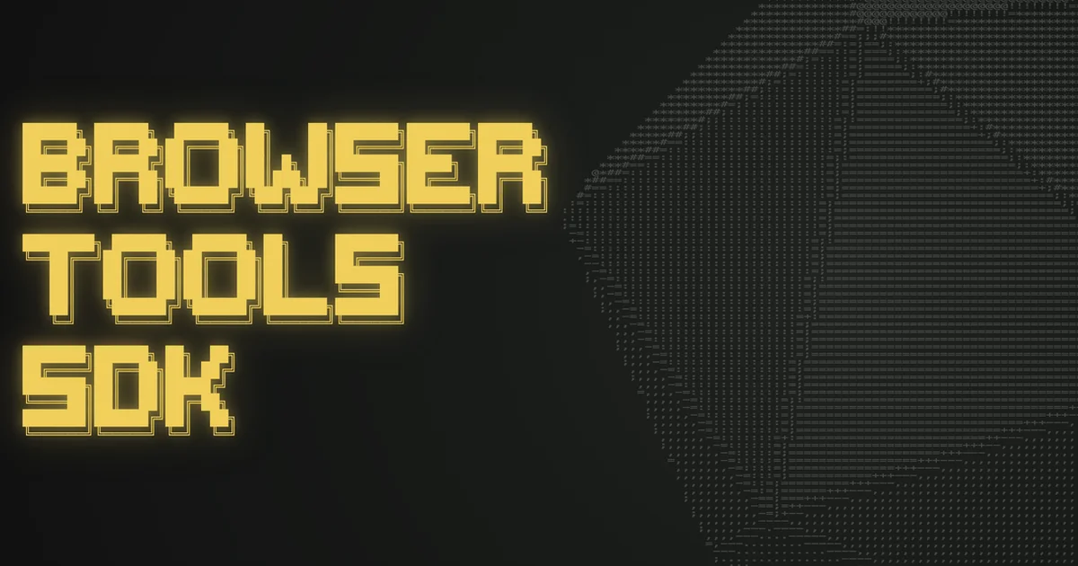 Libretto Browser Tools SDK product thumbnail