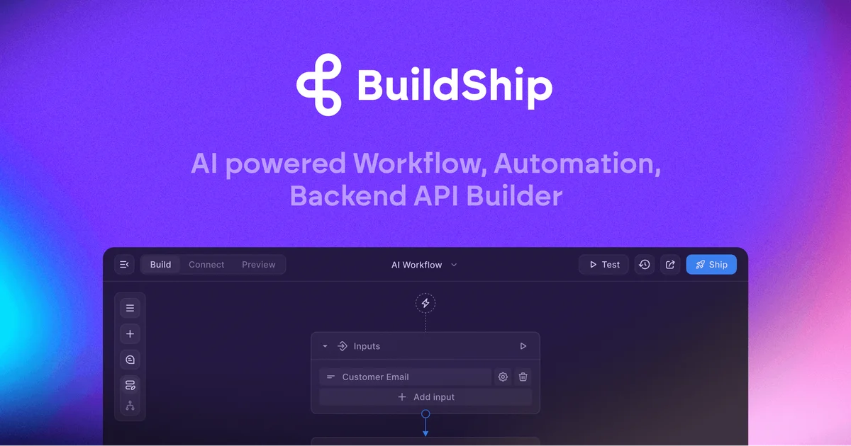 BuildShip AI workflow builder thumbnail