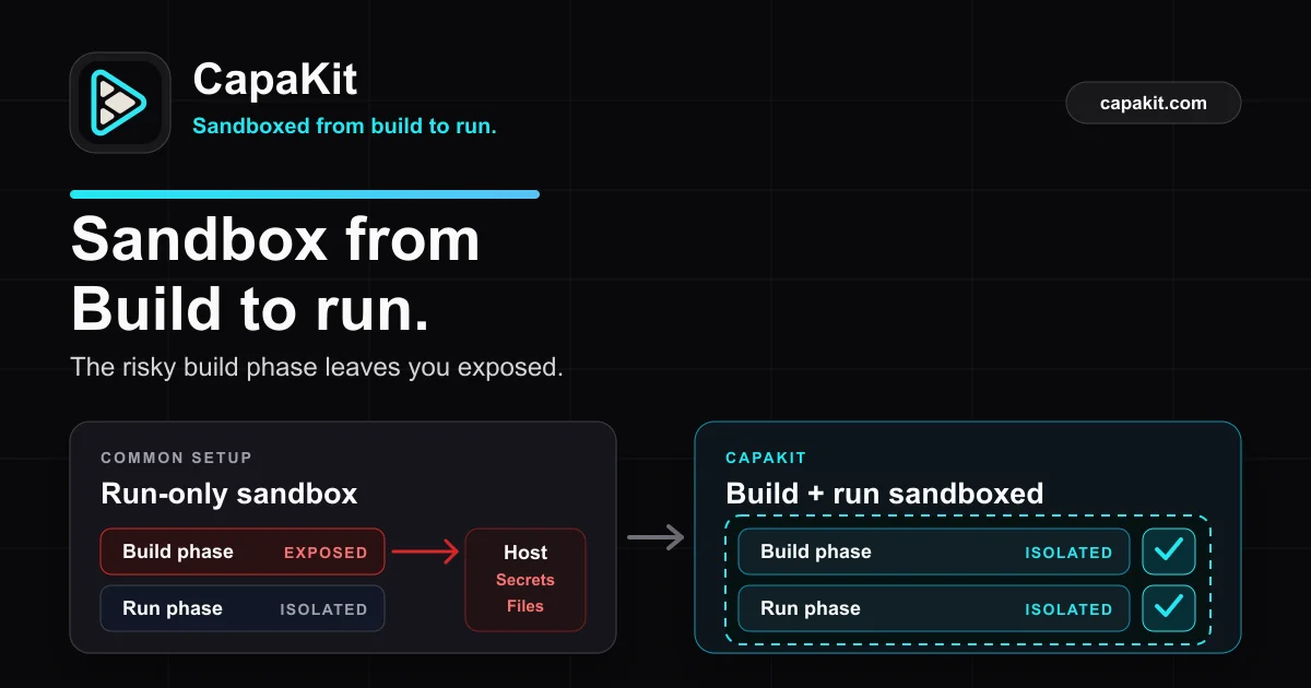 CapaKit AI app runtime and CLI toolkit thumbnail