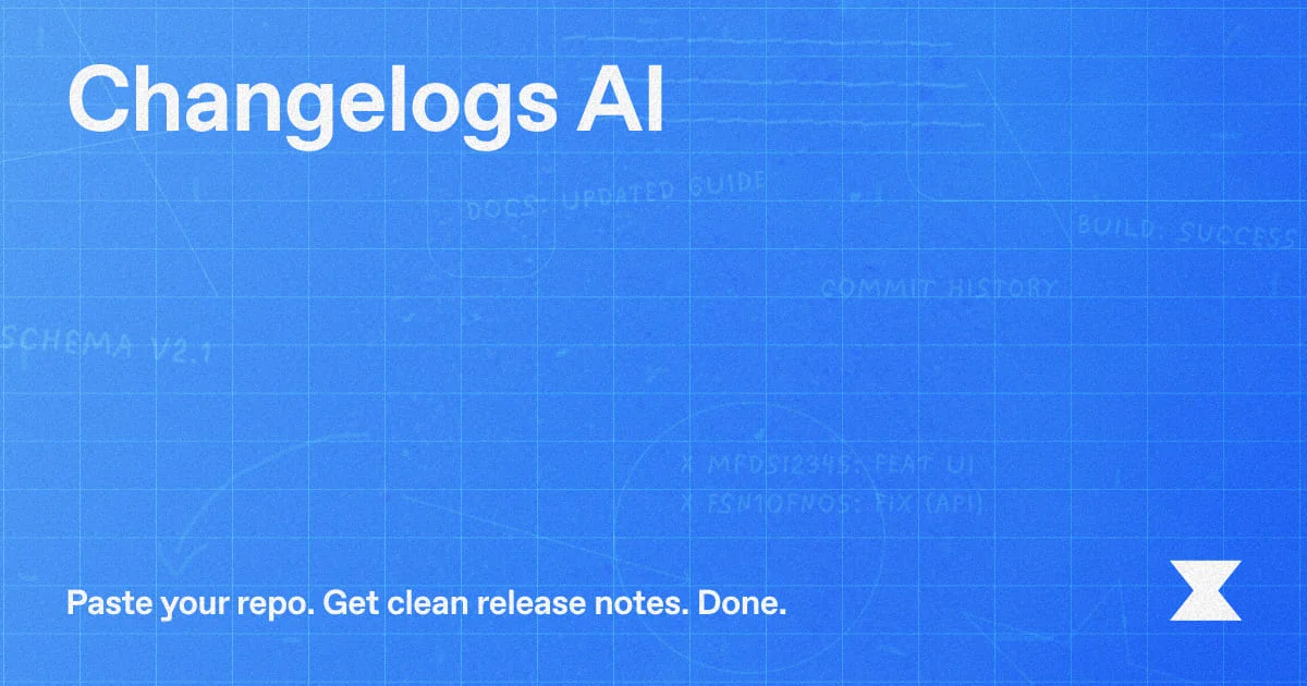 Changelogs AI product banner