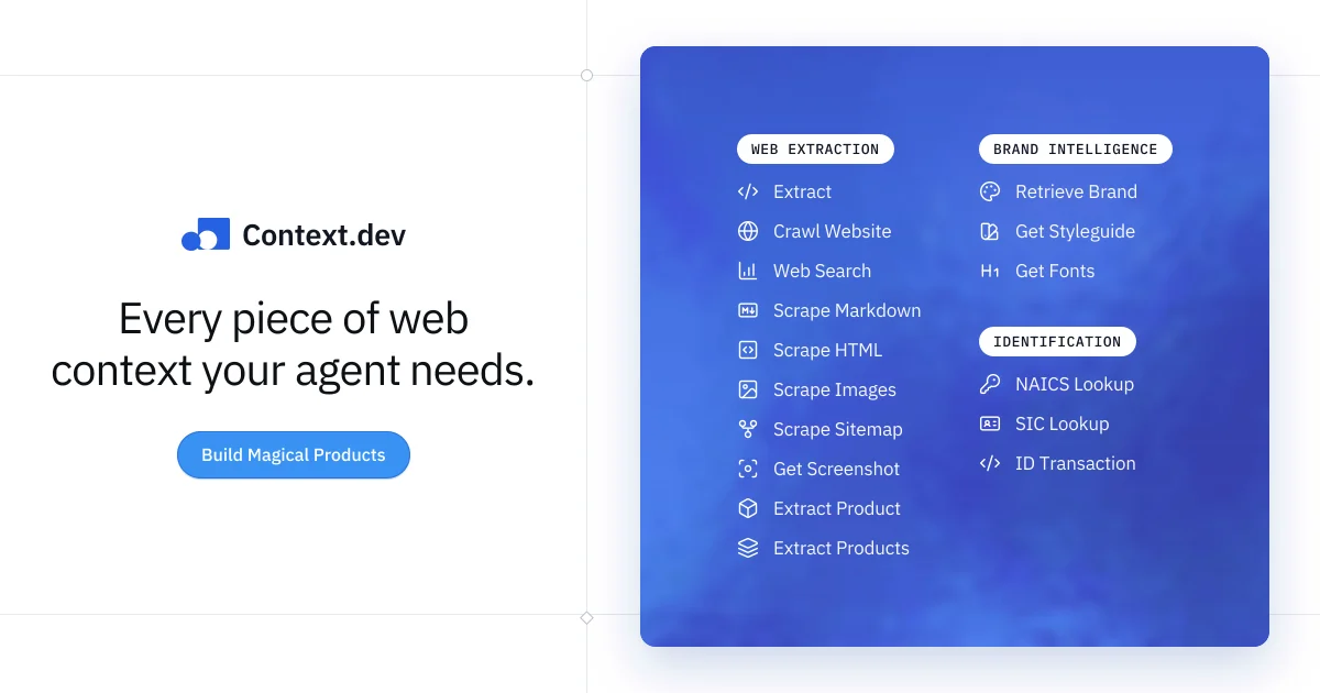 Context.dev product thumbnail