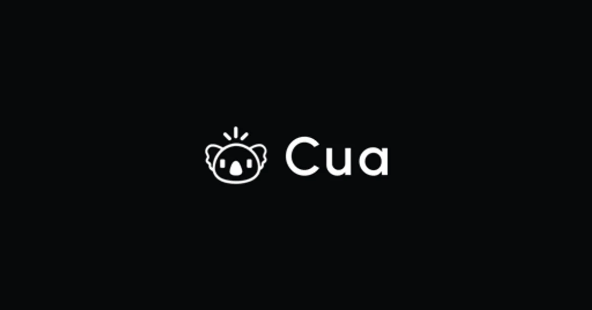 Cua computer-use agent infrastructure product thumbnail