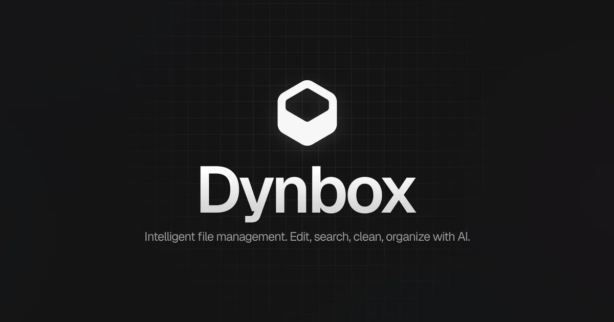 Dynbox AI file organizer product thumbnail