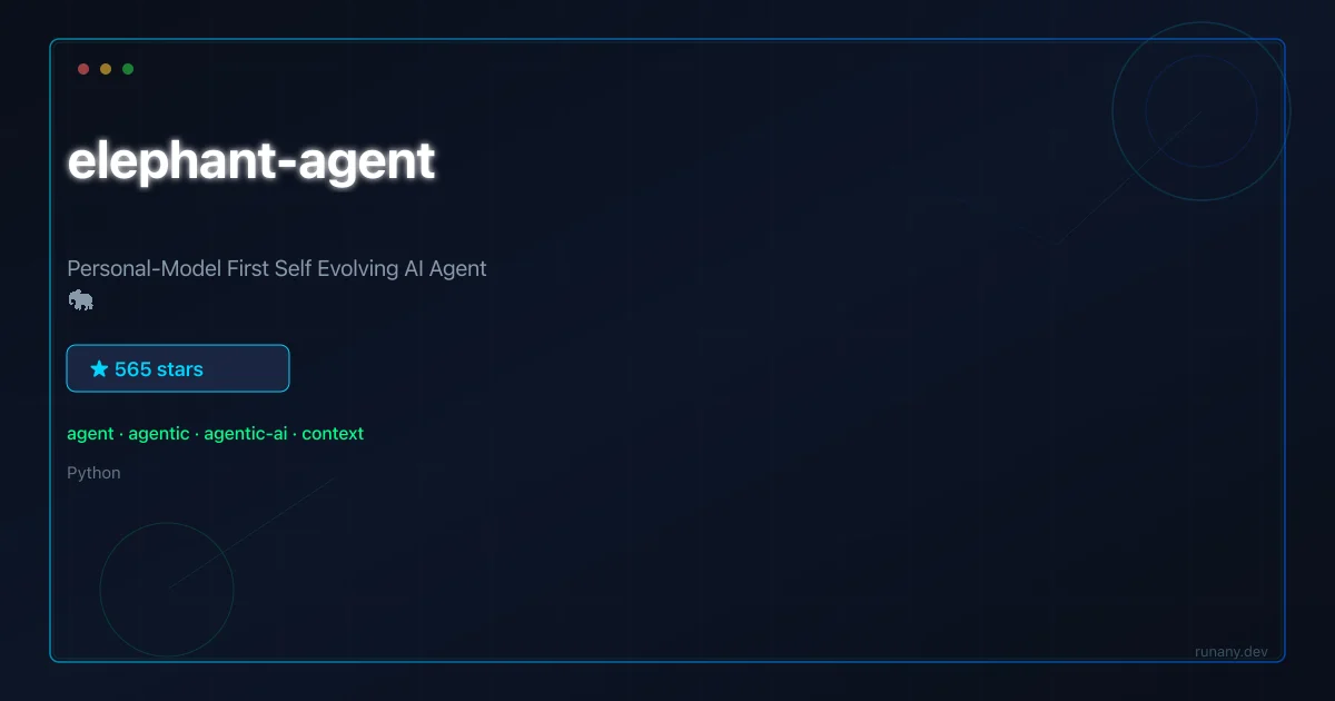 Elephant Agent GitHub tool guide thumbnail
