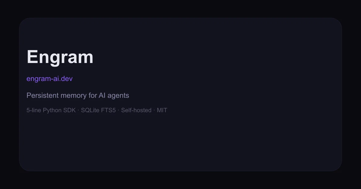 Engram product thumbnail