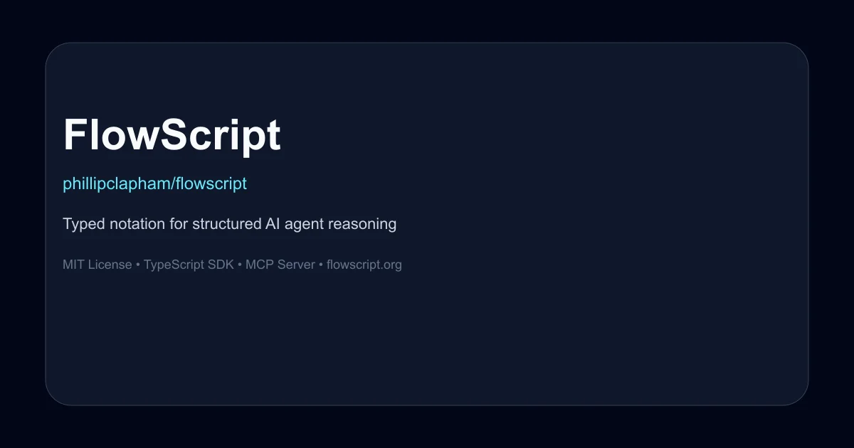 FlowScript typed reasoning notation web editor