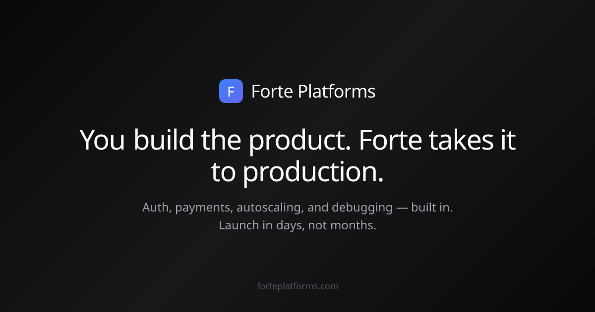 Forte Platforms product thumbnail