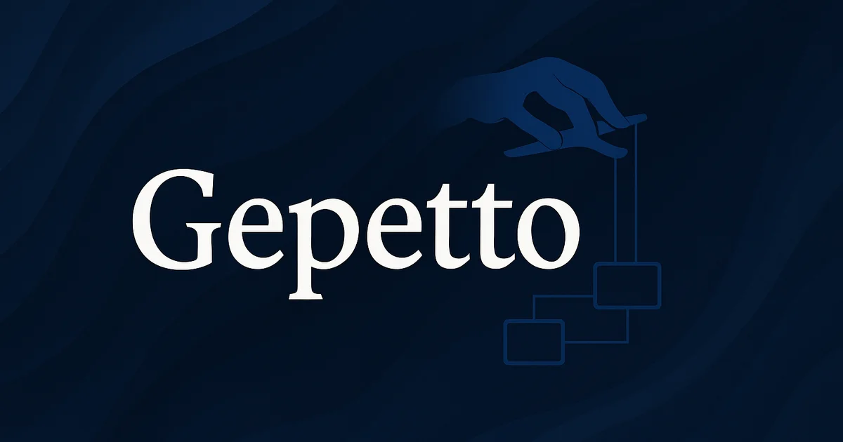 Gepetto CLI AI browser operator product thumbnail