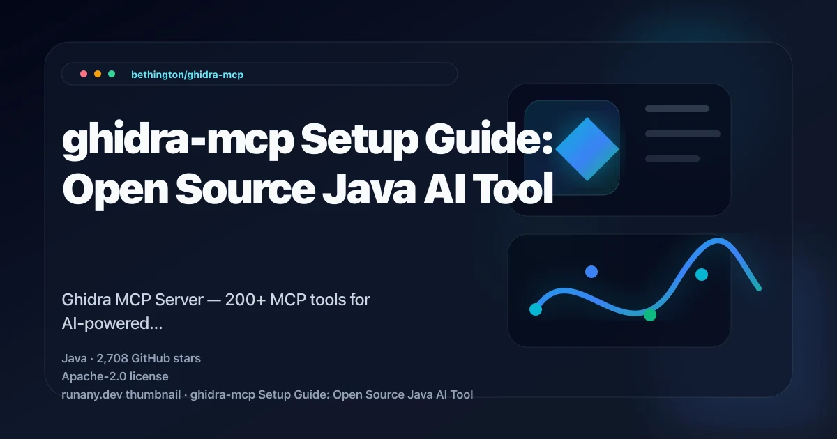 Ghidra MCP Server – 256 MCP tools for AI-assisted reverse engineering