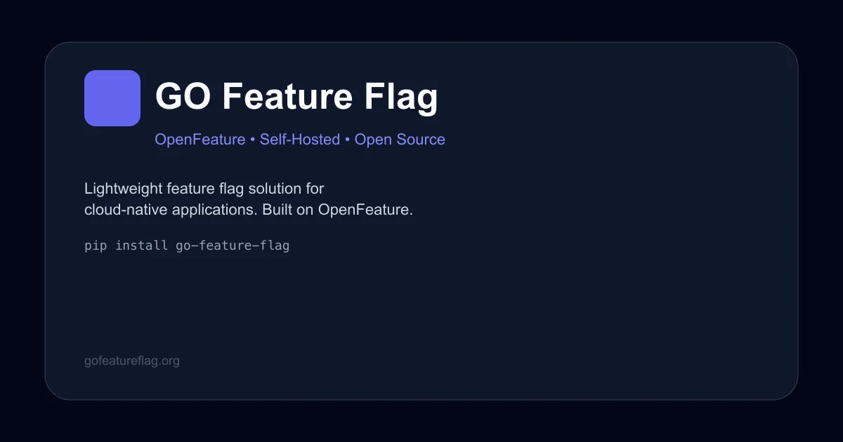 GO Feature Flag product thumbnail