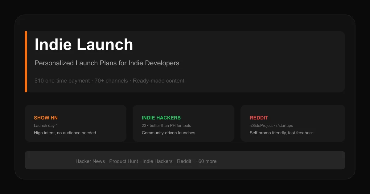 Indie Launch product thumbnail
