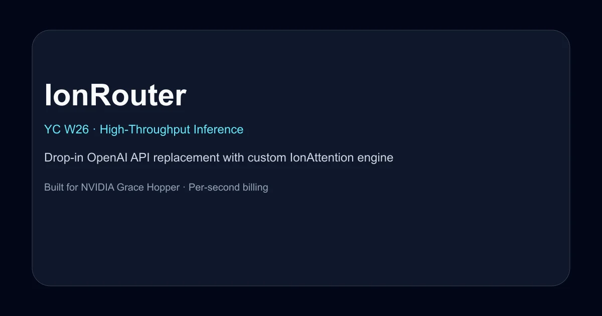 IonRouter product thumbnail