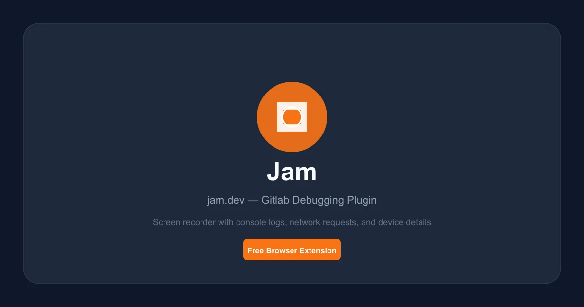 Jam - Gitlab Debugging Plugin product thumbnail