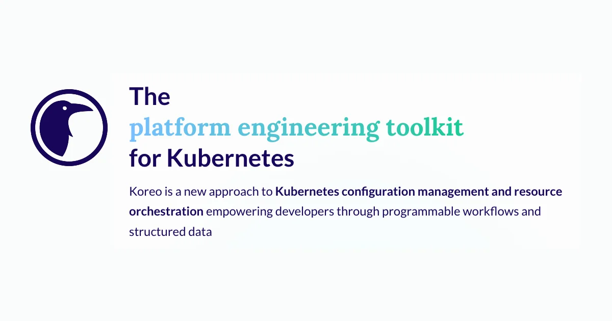 Koreo platform engineering Kubernetes thumbnail