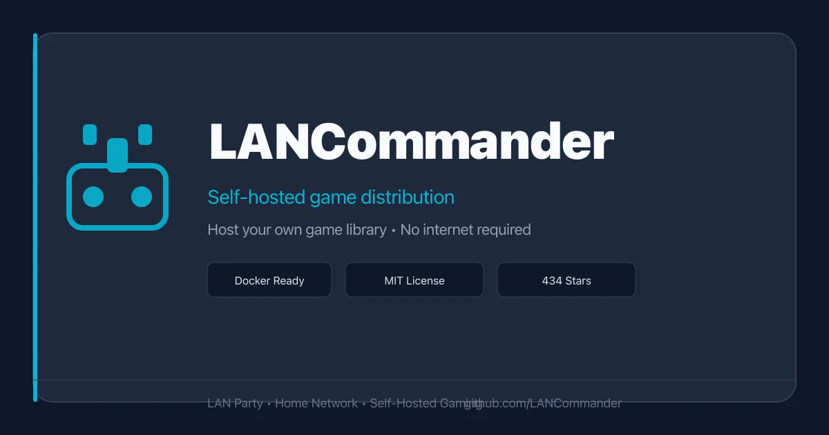 LANCommander – Self-hosted game distribution platform
