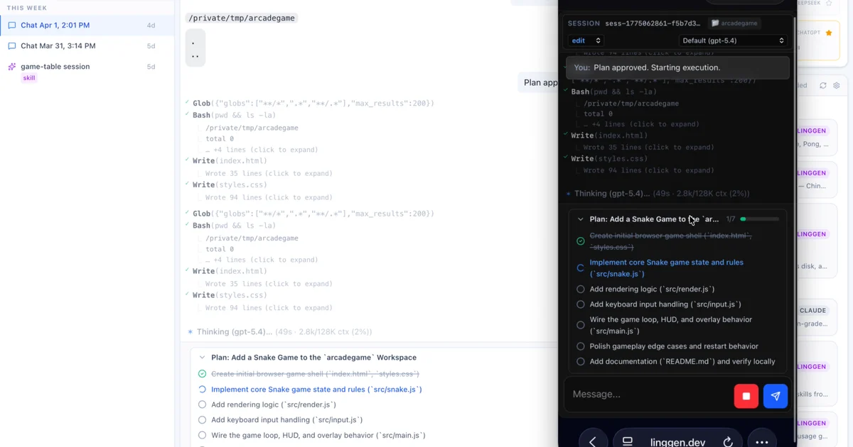 Linggen - Local-first AI agent platform on macOS