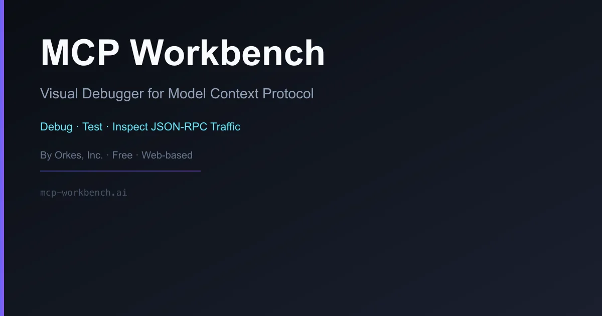 MCP Workbench product thumbnail