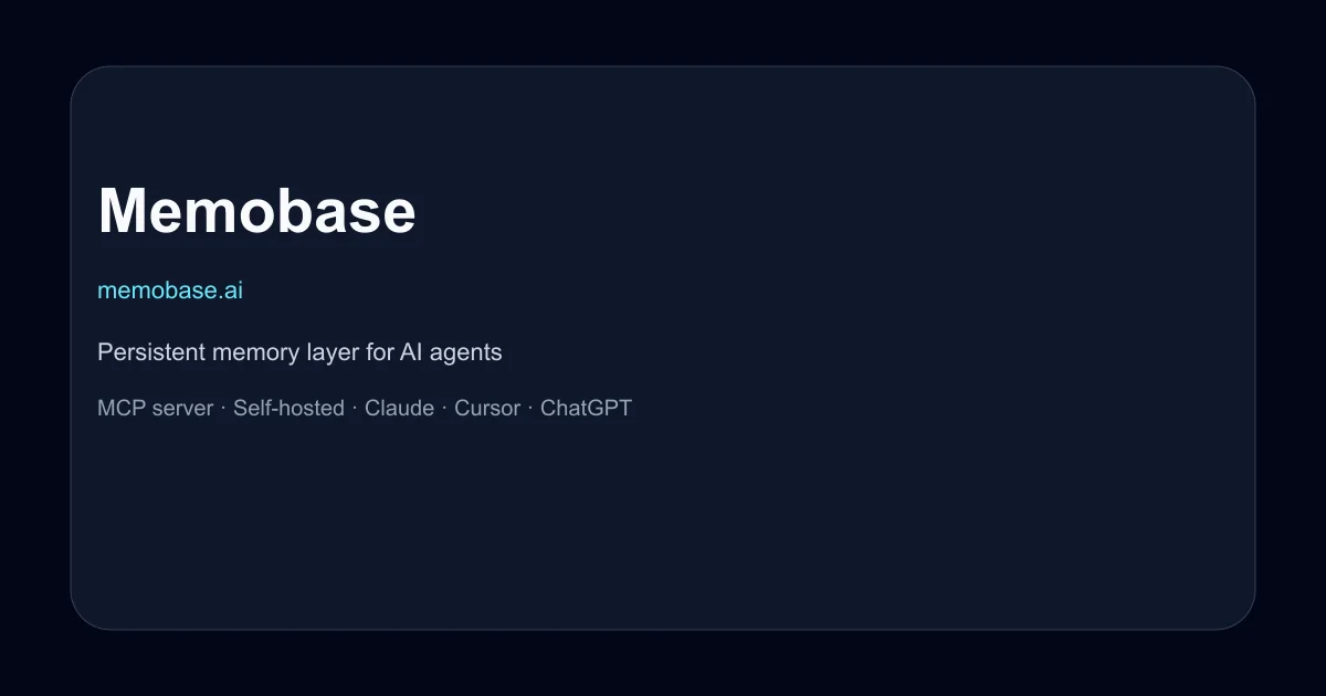 Memobase product thumbnail