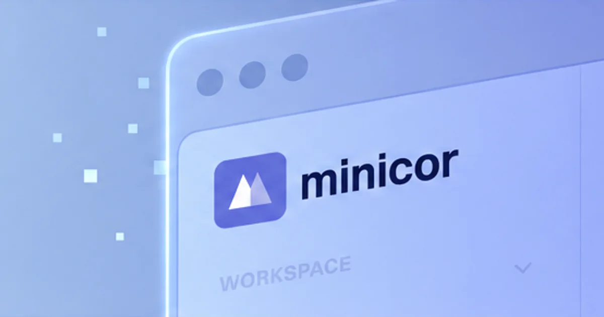 Minicor desktop automation platform interface