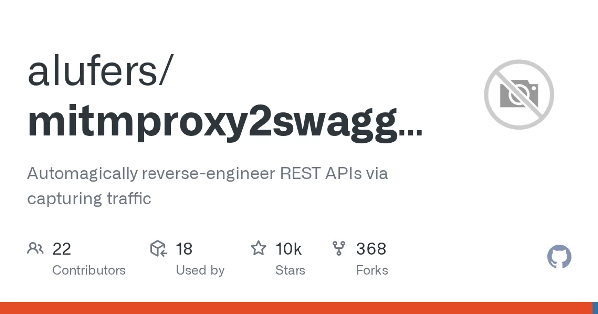 mitmproxy2swagger project thumbnail