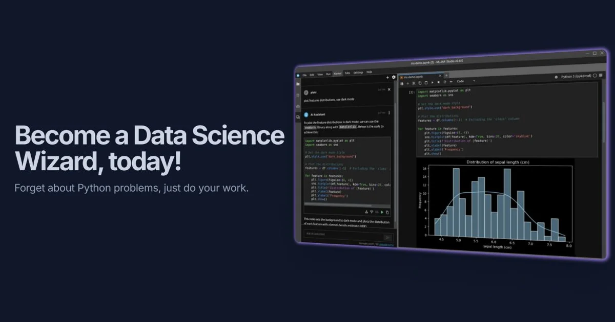 MLJAR Studio – AI data analysis desktop app