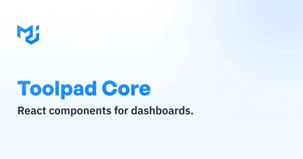 MUI Toolpad product thumbnail