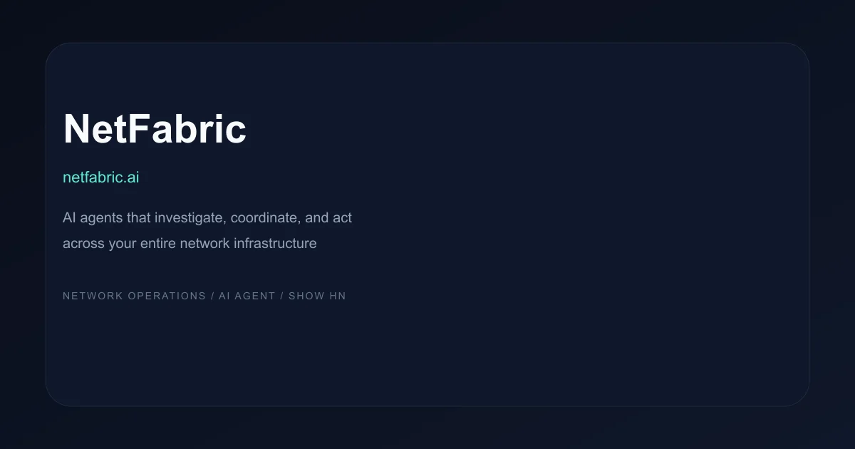 NetFabric product thumbnail