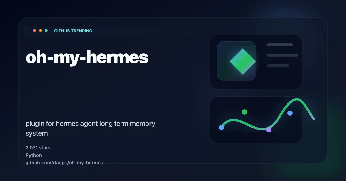 Oh-My-Hermes plugin pack thumbnail