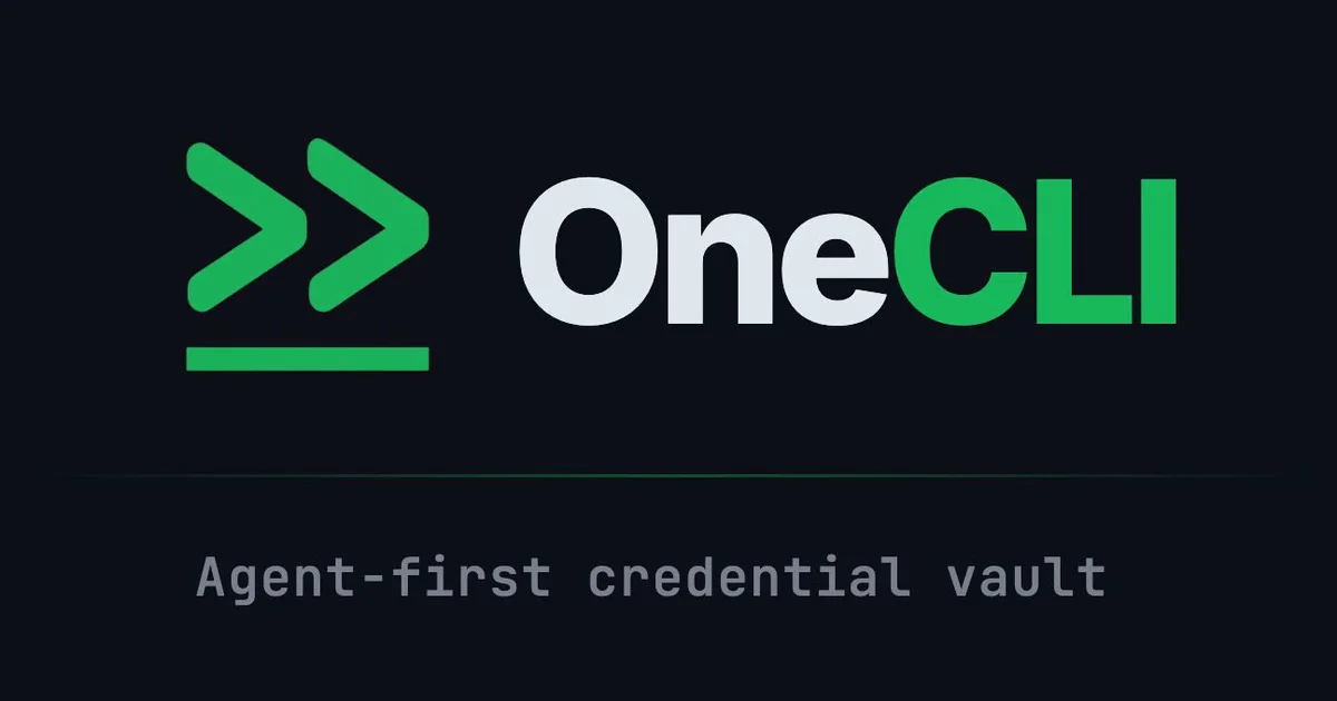 OneCLI – Open-Source Credential Gateway for AI Agents