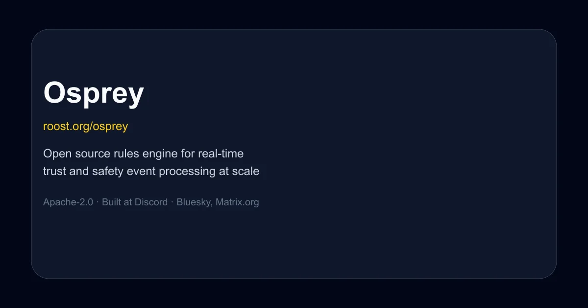 Osprey open source rules engine product thumbnail