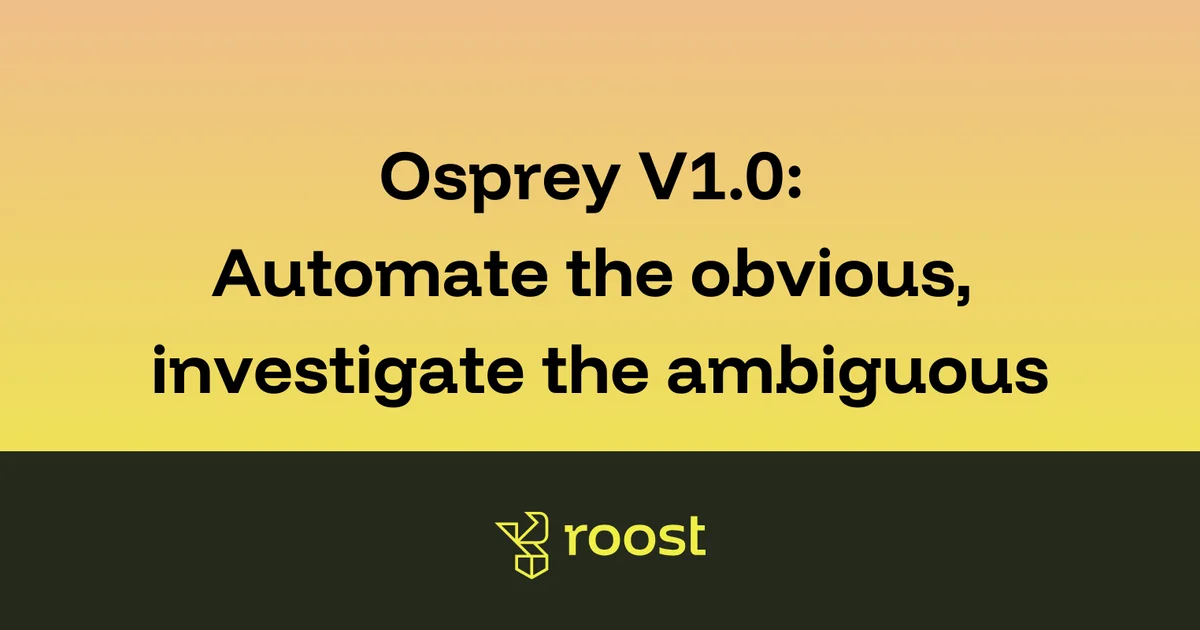 Osprey V1 open source rules engine for online safety