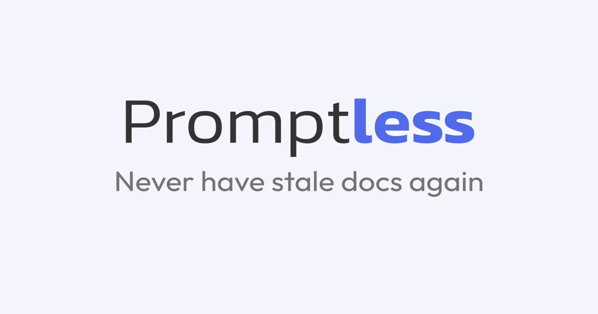 Promptless AI doc updater thumbnail