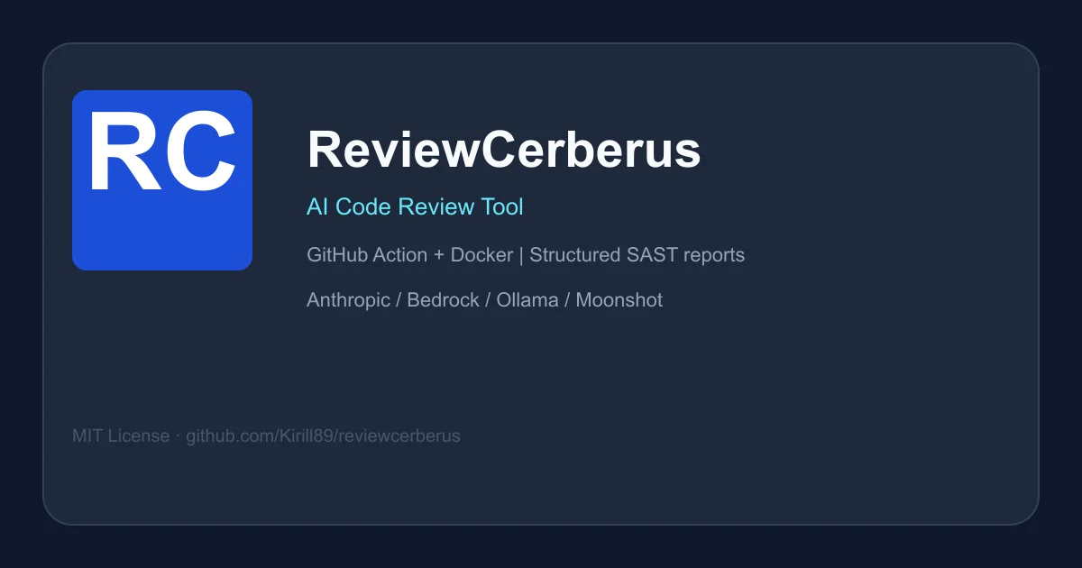 ReviewCerberus AI code review tool thumbnail