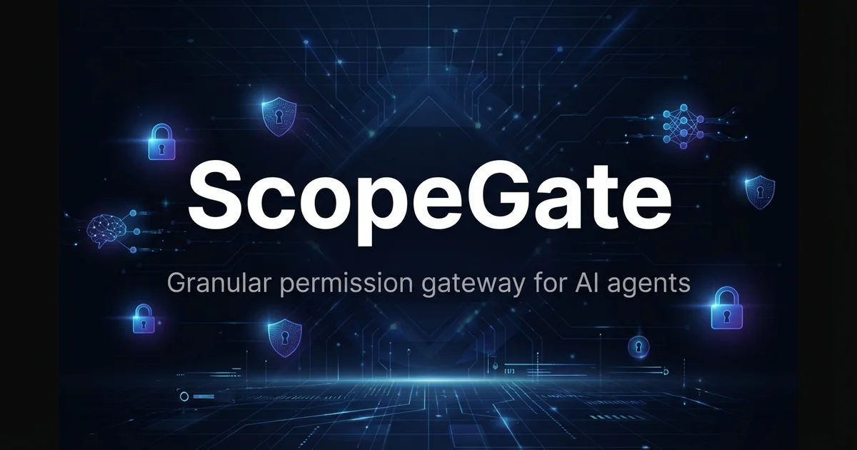 ScopeGate MCP permission gateway product thumbnail