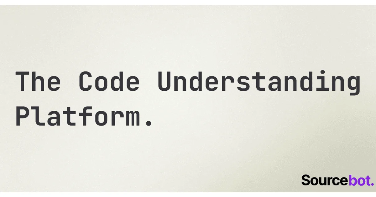 Sourcebot product thumbnail showing code search interface