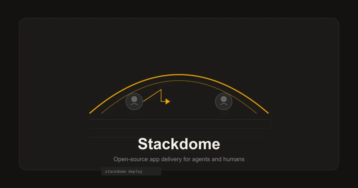Stackdome open-source app delivery platform