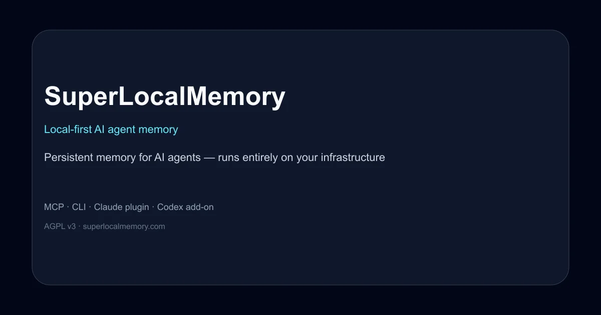 SuperLocalMemory product thumbnail