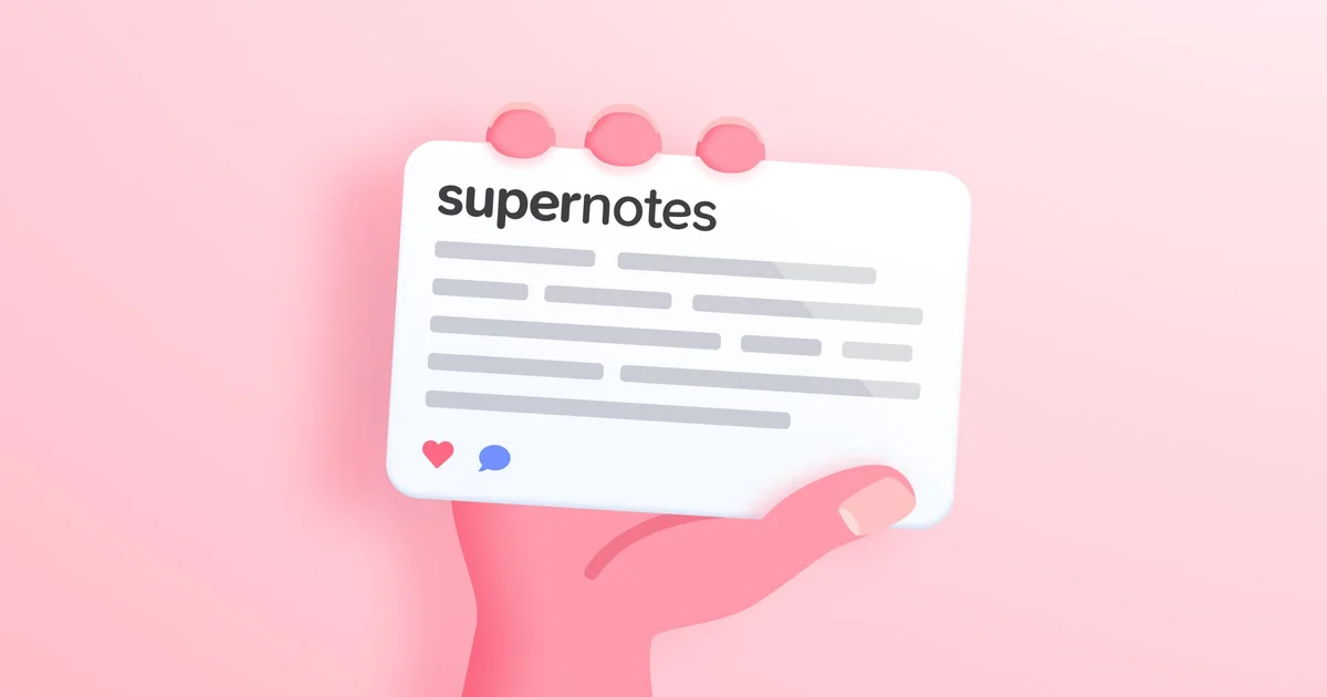 Supernotes product thumbnail
