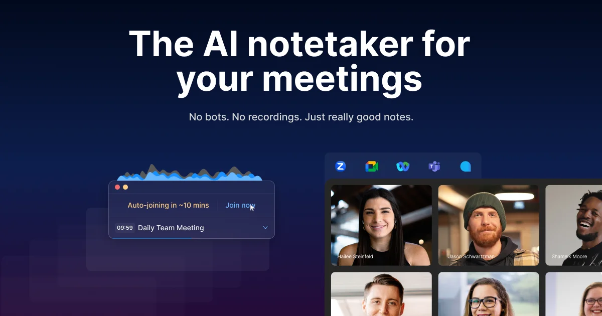 Superpowered AI notetaker product thumbnail