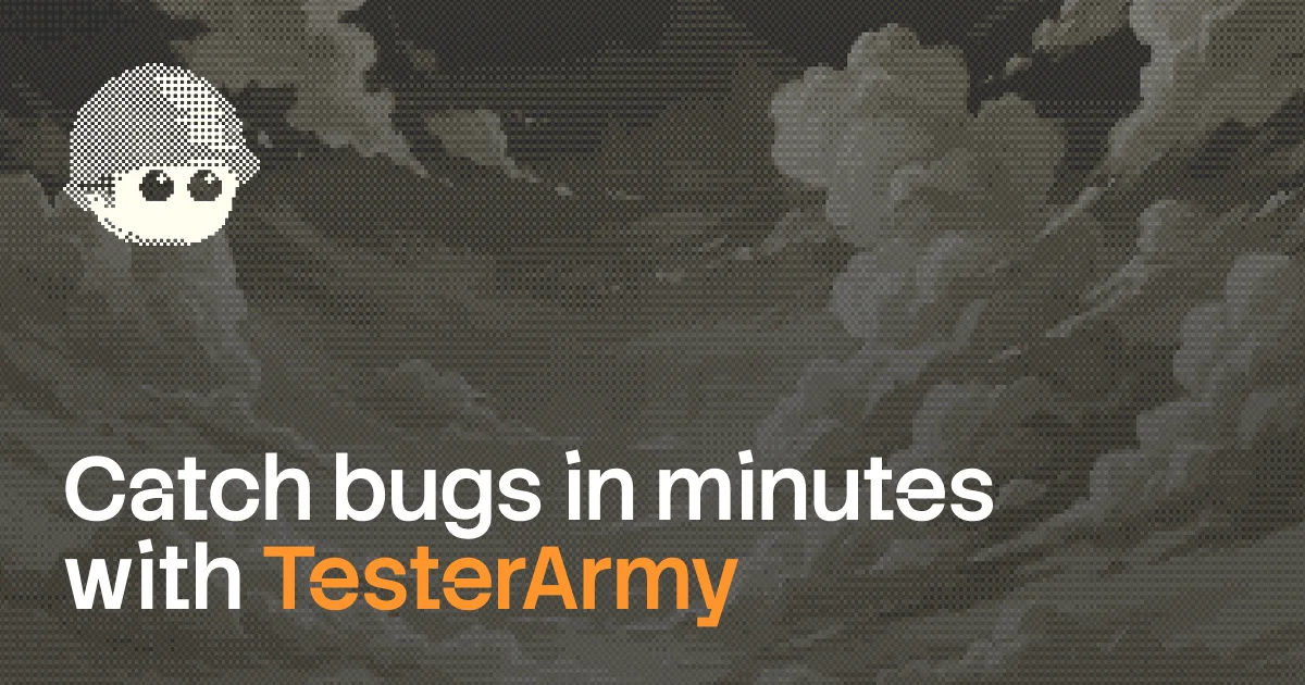 TesterArmy - AI-powered E2E testing platform