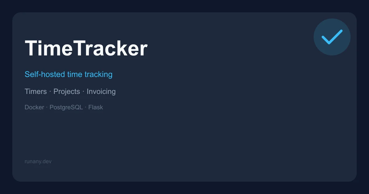 TimeTracker product thumbnail