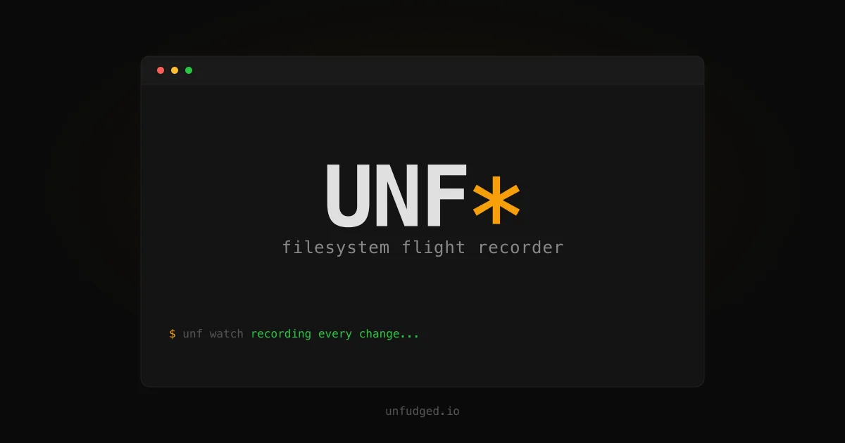 unf filesystem flight recorder product thumbnail