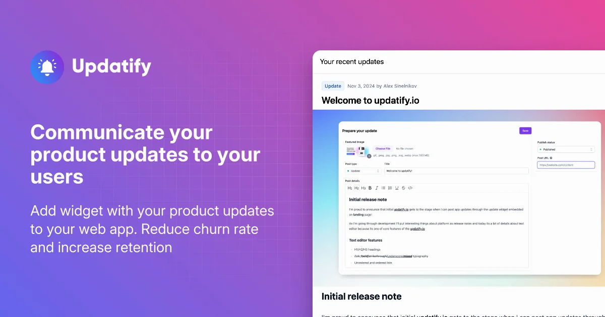 Updatify product thumbnail