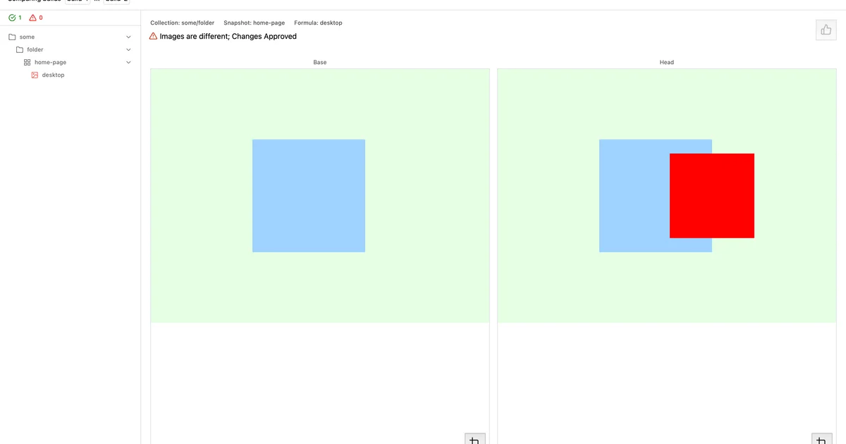 Urnerys – visual regression testing dashboard