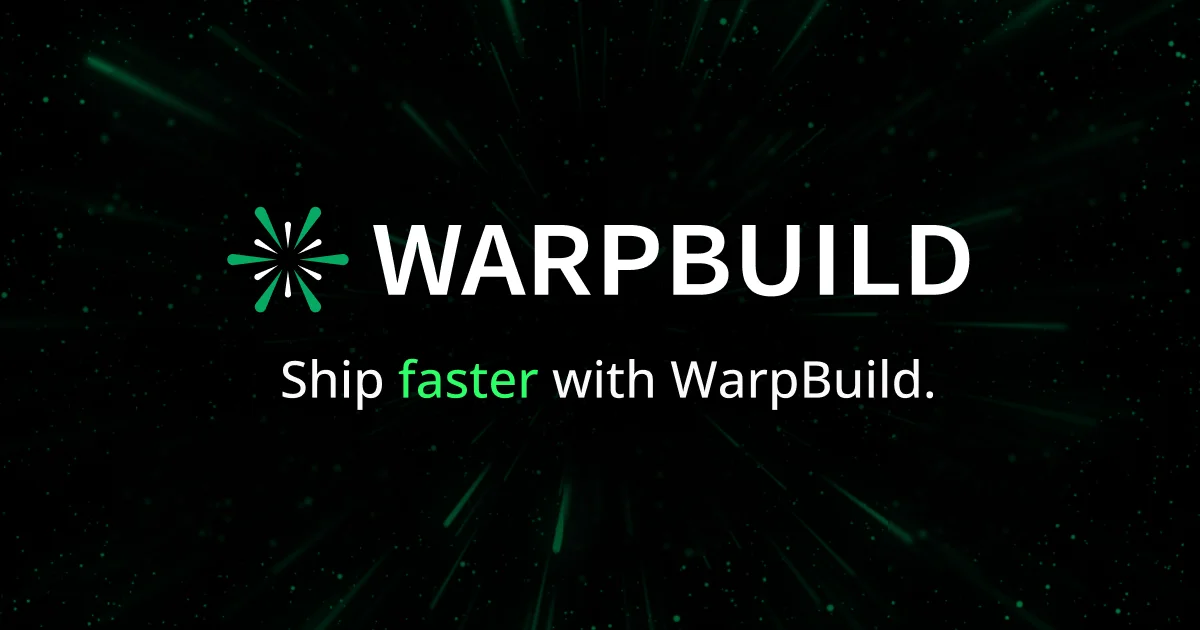 WarpBuild GitHub Actions runners thumbnail
