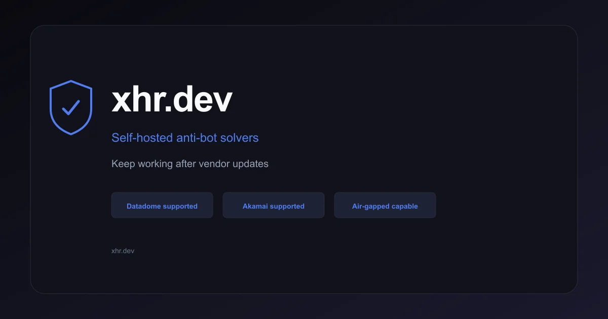 xhr.dev product thumbnail