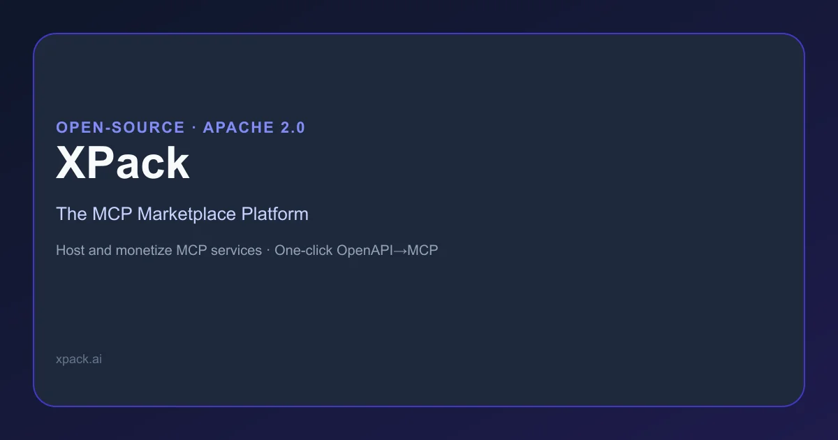 XPack MCP Marketplace product thumbnail